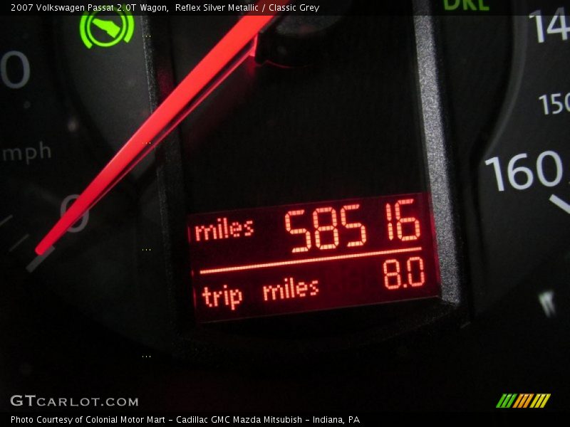 Reflex Silver Metallic / Classic Grey 2007 Volkswagen Passat 2.0T Wagon