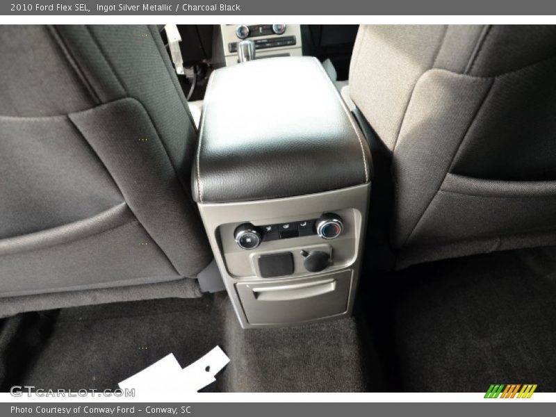 Ingot Silver Metallic / Charcoal Black 2010 Ford Flex SEL