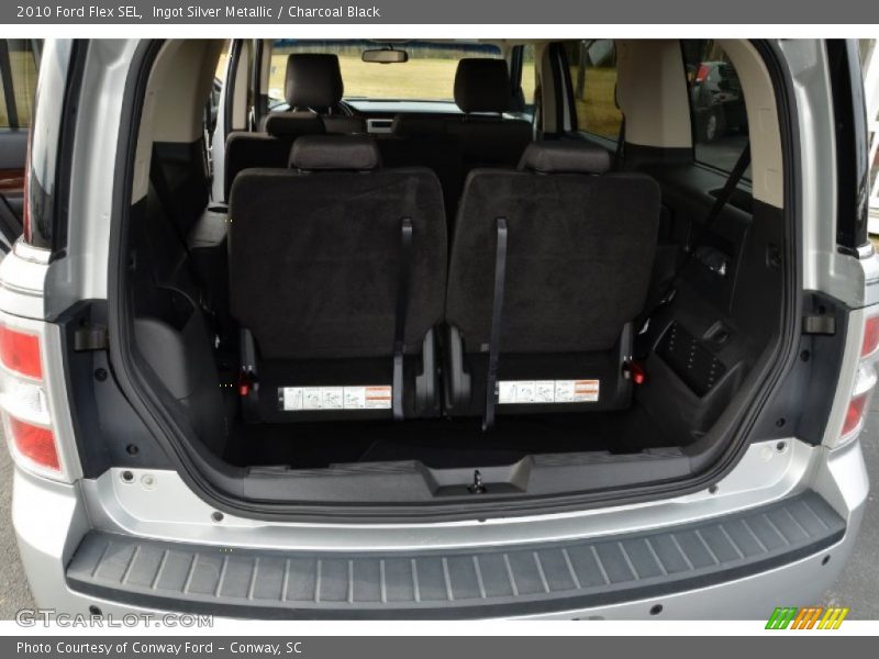 Ingot Silver Metallic / Charcoal Black 2010 Ford Flex SEL