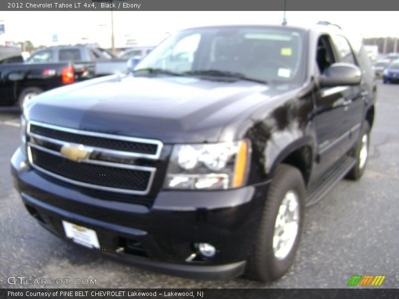 Black / Ebony 2012 Chevrolet Tahoe LT 4x4