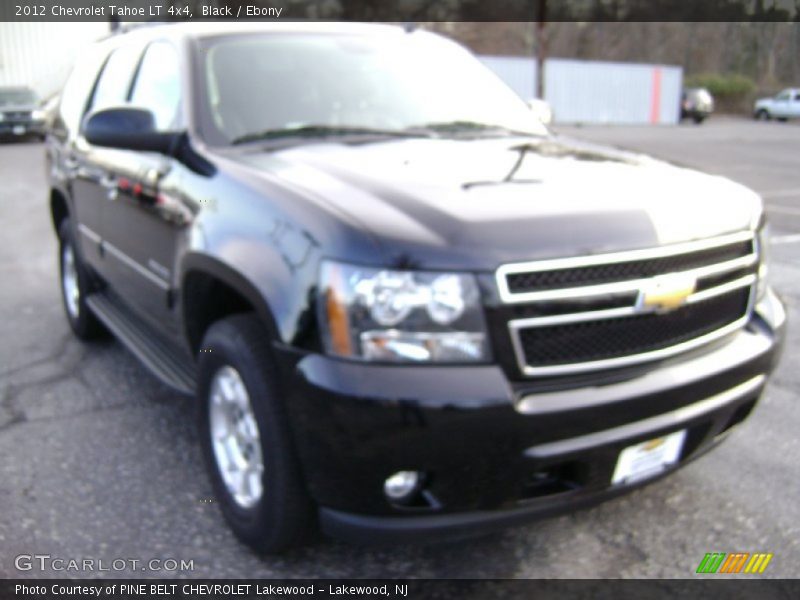 Black / Ebony 2012 Chevrolet Tahoe LT 4x4