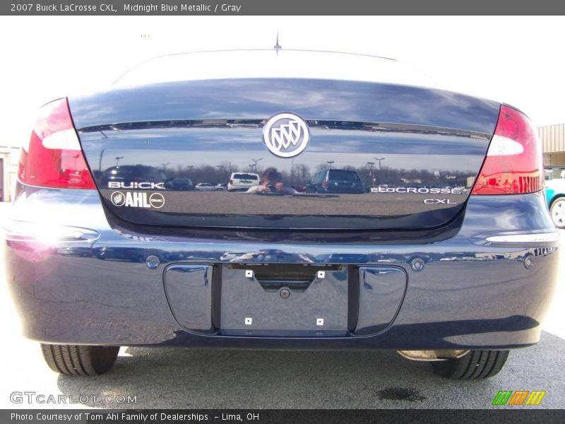 Midnight Blue Metallic / Gray 2007 Buick LaCrosse CXL