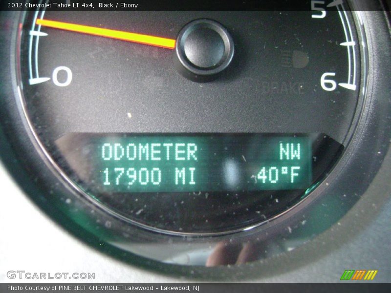 Black / Ebony 2012 Chevrolet Tahoe LT 4x4
