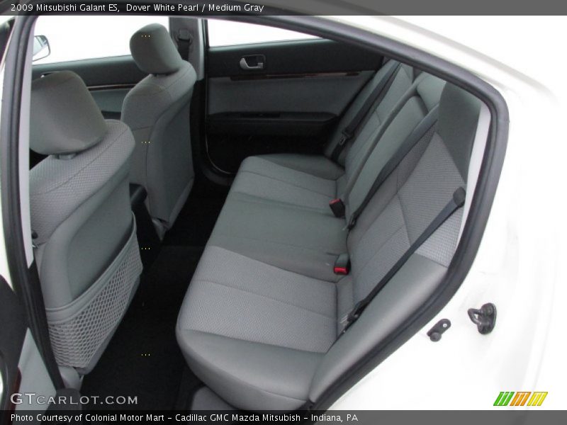 Dover White Pearl / Medium Gray 2009 Mitsubishi Galant ES