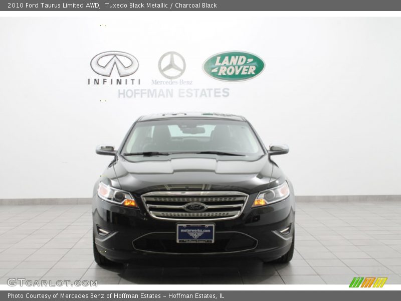 Tuxedo Black Metallic / Charcoal Black 2010 Ford Taurus Limited AWD
