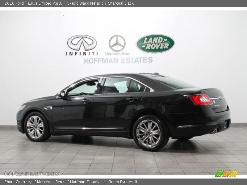 Tuxedo Black Metallic / Charcoal Black 2010 Ford Taurus Limited AWD