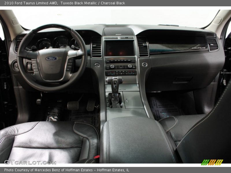 Tuxedo Black Metallic / Charcoal Black 2010 Ford Taurus Limited AWD