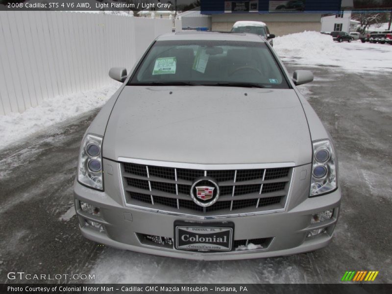 Light Platinum / Light Gray 2008 Cadillac STS 4 V6 AWD