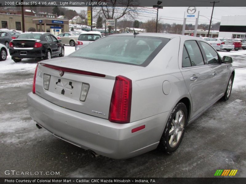 Light Platinum / Light Gray 2008 Cadillac STS 4 V6 AWD