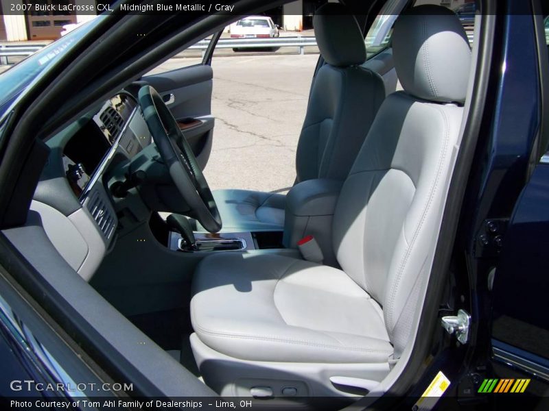 Midnight Blue Metallic / Gray 2007 Buick LaCrosse CXL