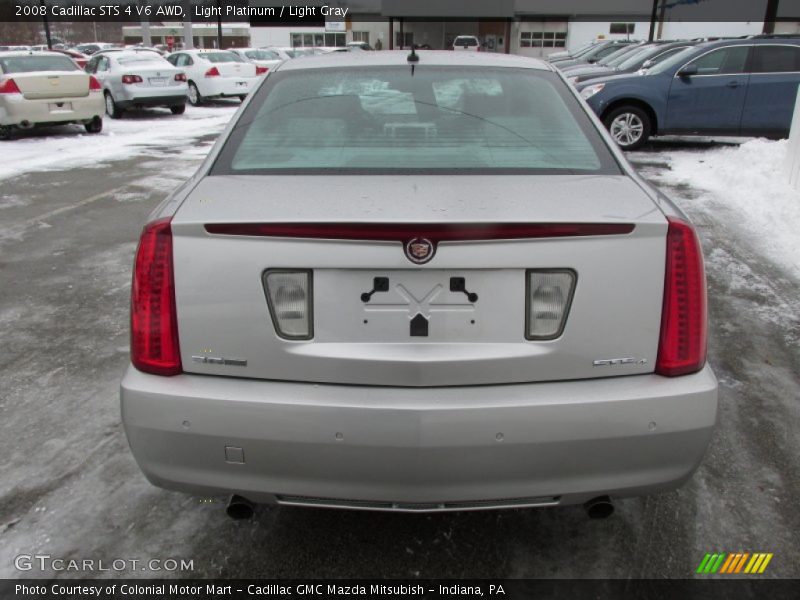 Light Platinum / Light Gray 2008 Cadillac STS 4 V6 AWD