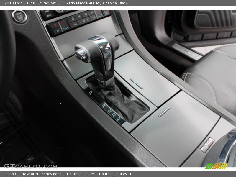 Tuxedo Black Metallic / Charcoal Black 2010 Ford Taurus Limited AWD