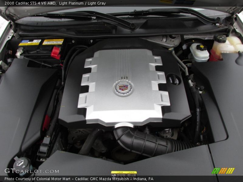Light Platinum / Light Gray 2008 Cadillac STS 4 V6 AWD