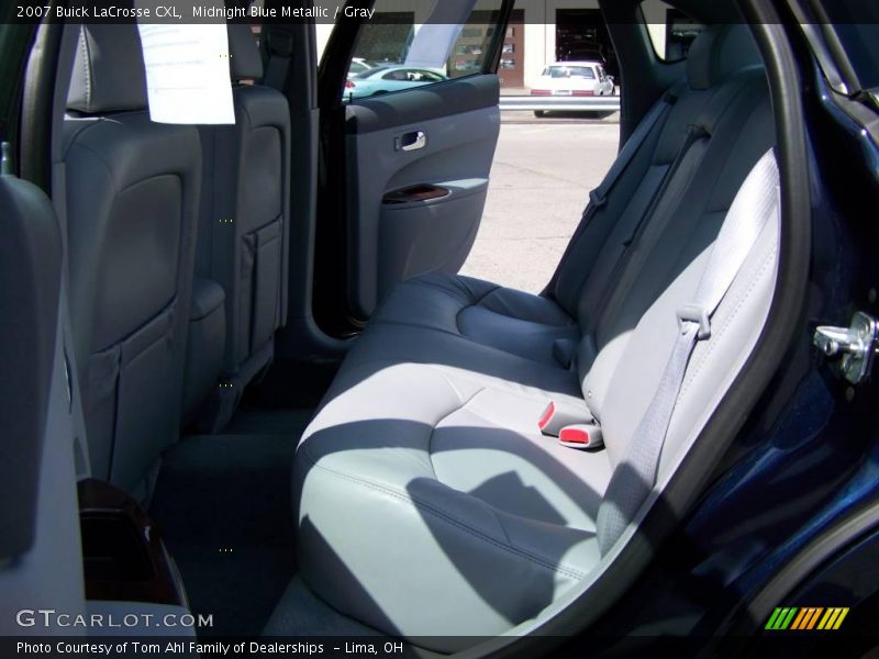 Midnight Blue Metallic / Gray 2007 Buick LaCrosse CXL