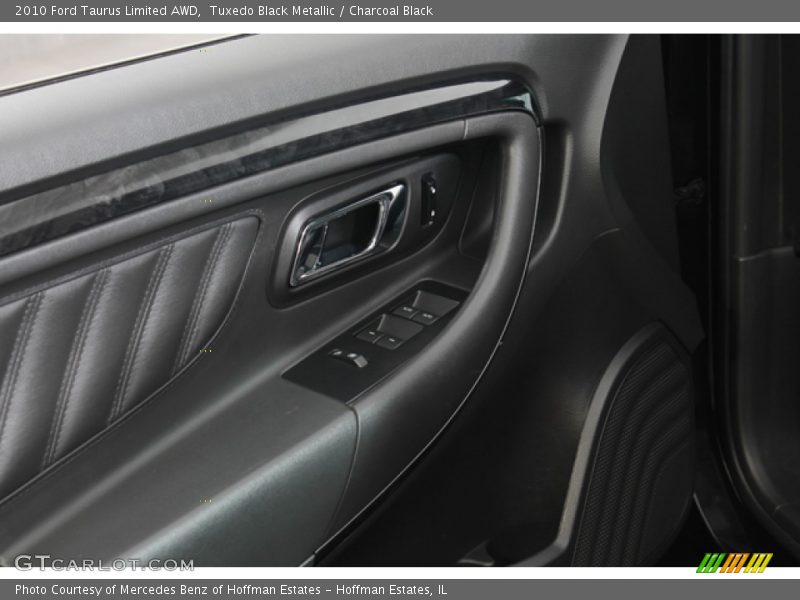 Tuxedo Black Metallic / Charcoal Black 2010 Ford Taurus Limited AWD
