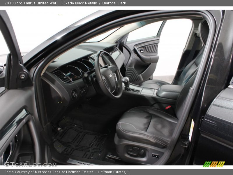 Tuxedo Black Metallic / Charcoal Black 2010 Ford Taurus Limited AWD