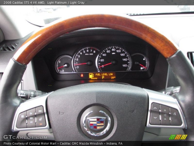 Light Platinum / Light Gray 2008 Cadillac STS 4 V6 AWD