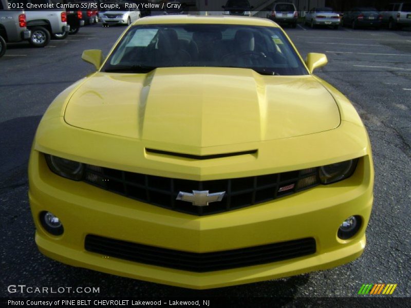Rally Yellow / Gray 2012 Chevrolet Camaro SS/RS Coupe