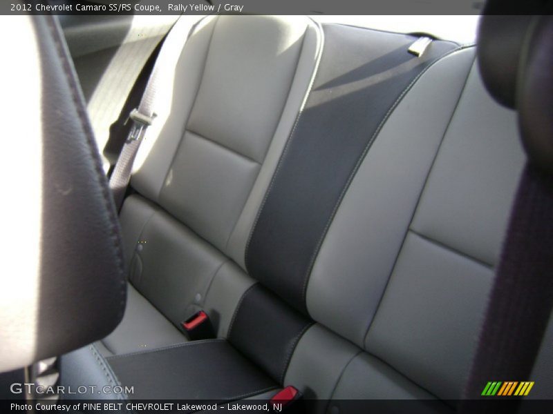 Rally Yellow / Gray 2012 Chevrolet Camaro SS/RS Coupe