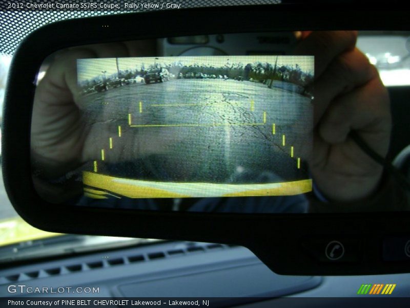 Rally Yellow / Gray 2012 Chevrolet Camaro SS/RS Coupe