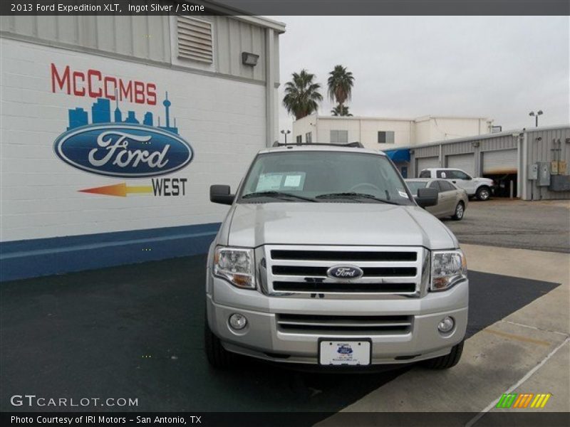 Ingot Silver / Stone 2013 Ford Expedition XLT