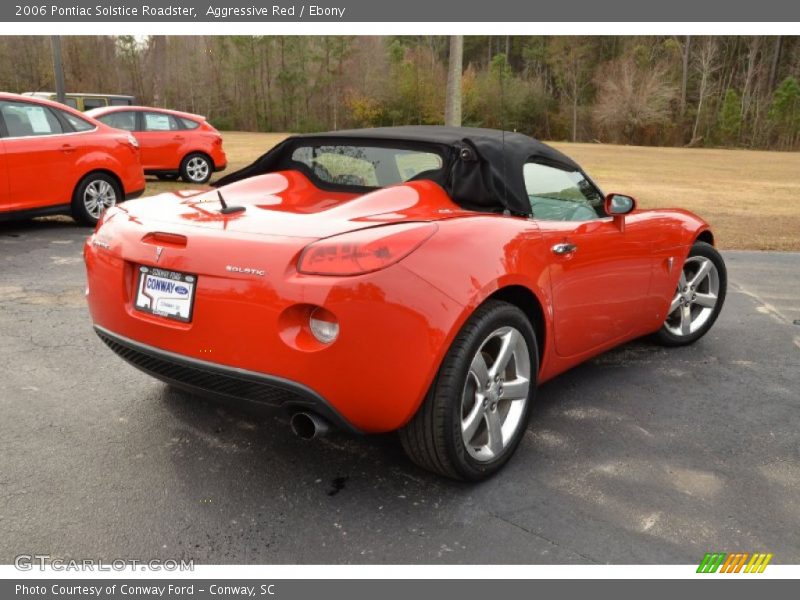 Aggressive Red / Ebony 2006 Pontiac Solstice Roadster