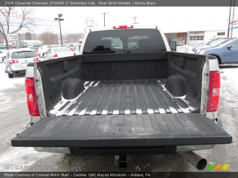 Silver Birch Metallic / Ebony Black 2008 Chevrolet Silverado 2500HD LT Extended Cab
