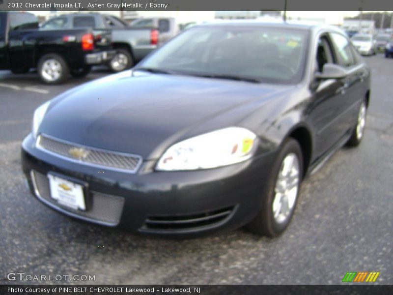 Ashen Gray Metallic / Ebony 2012 Chevrolet Impala LT