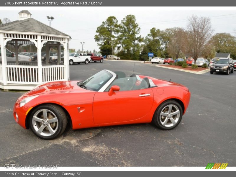 Aggressive Red / Ebony 2006 Pontiac Solstice Roadster