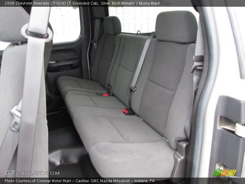 Silver Birch Metallic / Ebony Black 2008 Chevrolet Silverado 2500HD LT Extended Cab