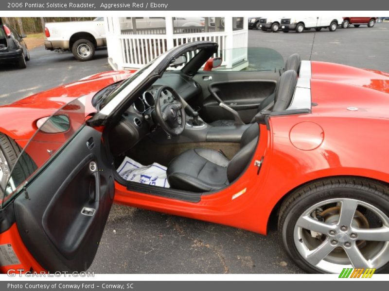  2006 Solstice Roadster Ebony Interior