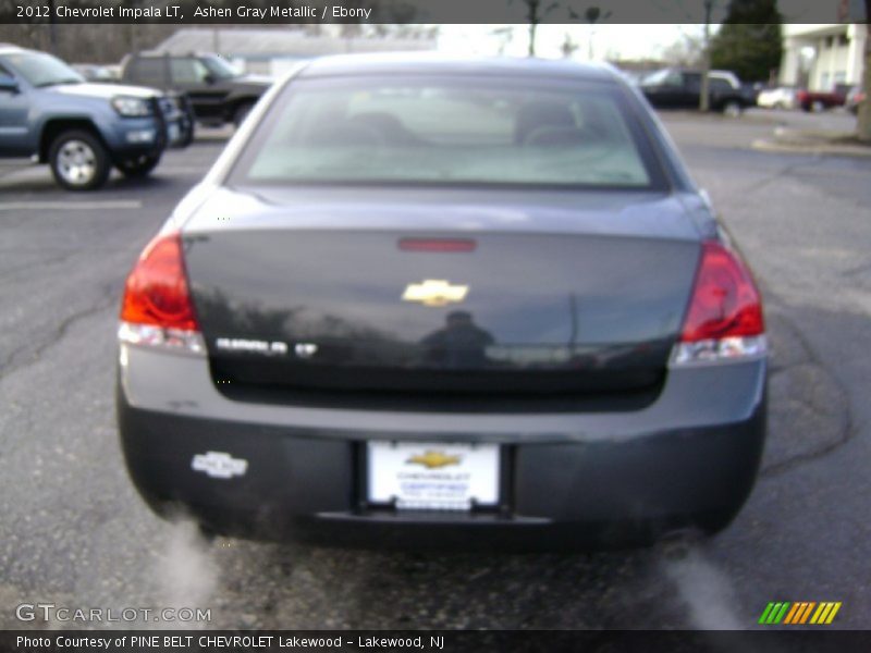 Ashen Gray Metallic / Ebony 2012 Chevrolet Impala LT