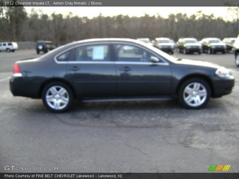 Ashen Gray Metallic / Ebony 2012 Chevrolet Impala LT