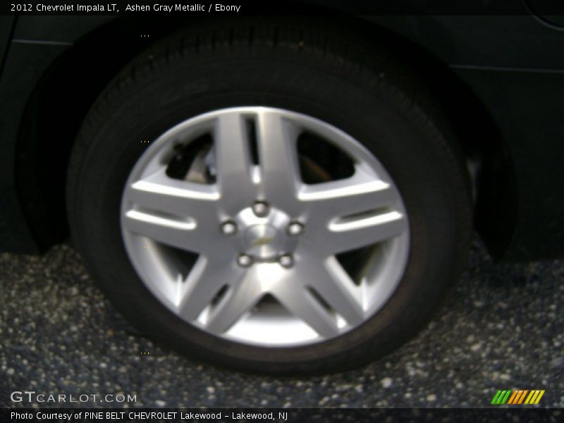 Ashen Gray Metallic / Ebony 2012 Chevrolet Impala LT