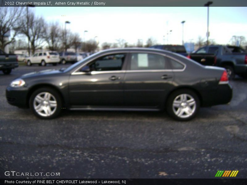 Ashen Gray Metallic / Ebony 2012 Chevrolet Impala LT