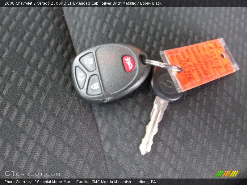 Keys of 2008 Silverado 2500HD LT Extended Cab