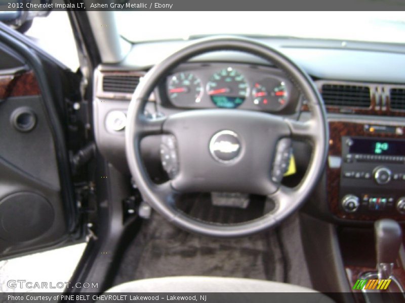 Ashen Gray Metallic / Ebony 2012 Chevrolet Impala LT