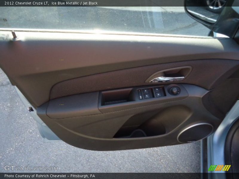 Ice Blue Metallic / Jet Black 2012 Chevrolet Cruze LT