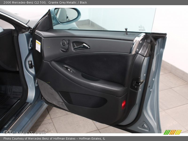 Granite Grey Metallic / Black 2006 Mercedes-Benz CLS 500