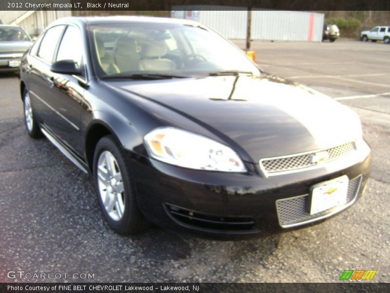Black / Neutral 2012 Chevrolet Impala LT