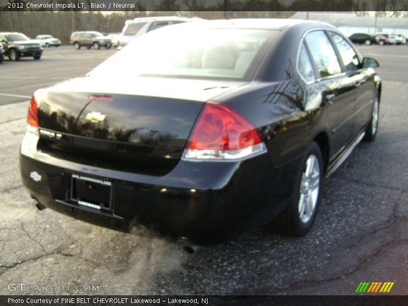 Black / Neutral 2012 Chevrolet Impala LT