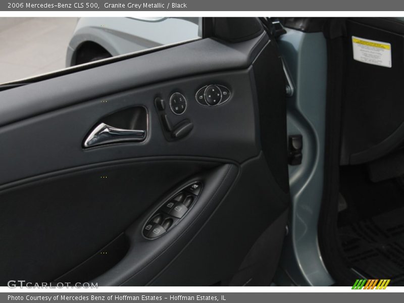 Granite Grey Metallic / Black 2006 Mercedes-Benz CLS 500