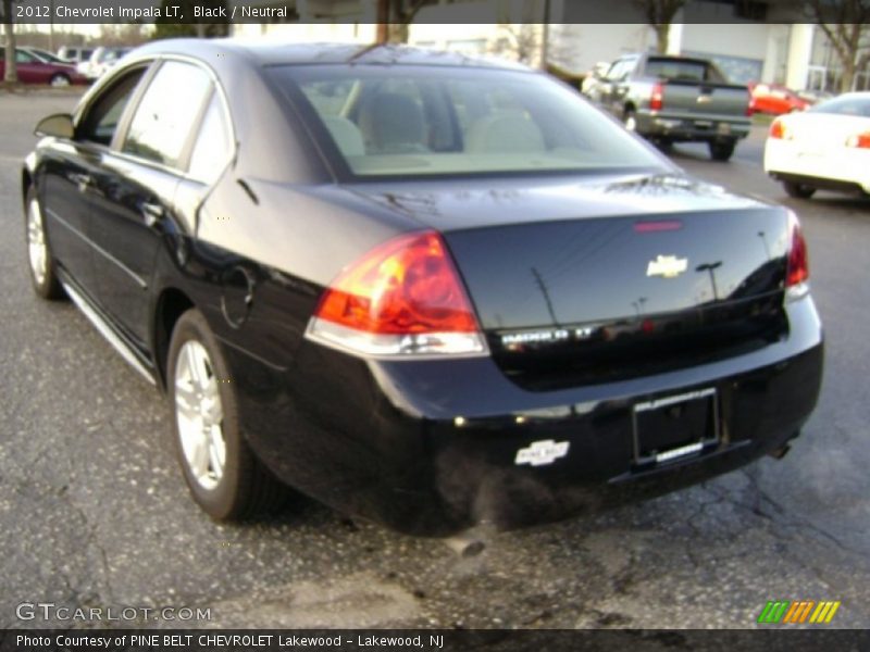 Black / Neutral 2012 Chevrolet Impala LT