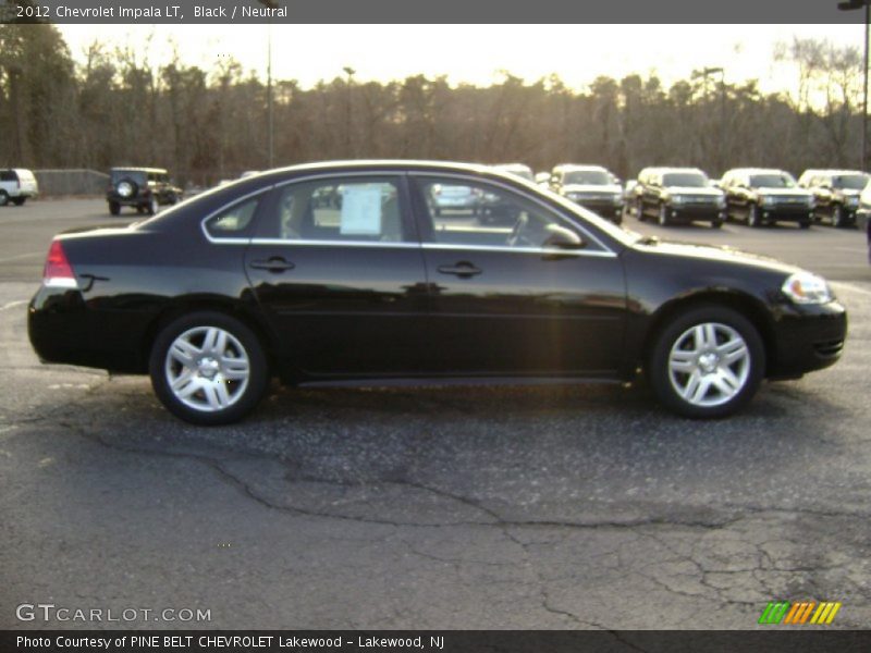 Black / Neutral 2012 Chevrolet Impala LT