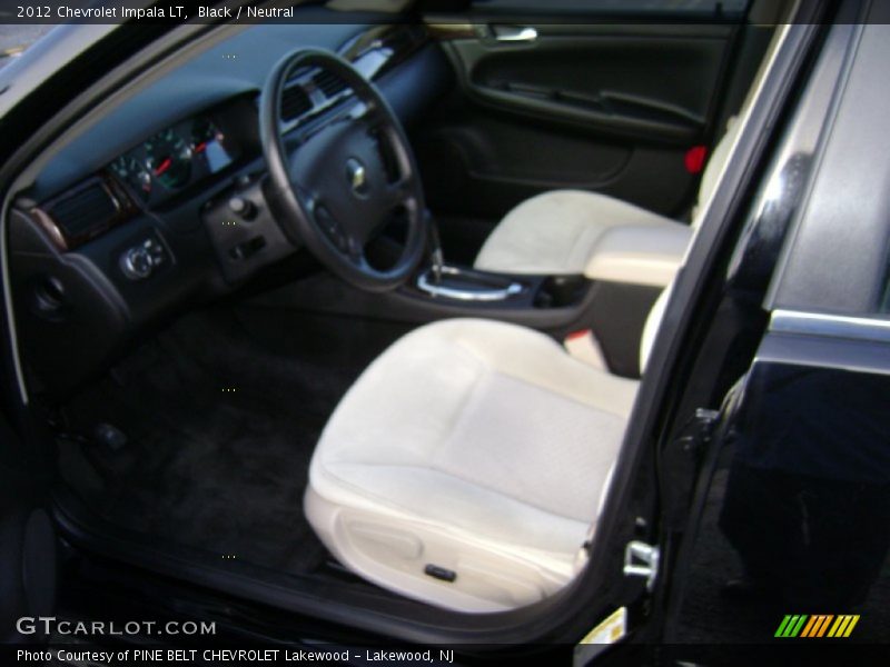 Black / Neutral 2012 Chevrolet Impala LT