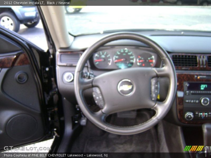 Black / Neutral 2012 Chevrolet Impala LT