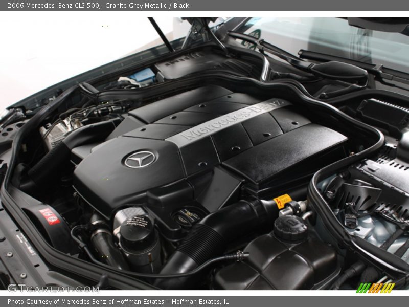 Granite Grey Metallic / Black 2006 Mercedes-Benz CLS 500