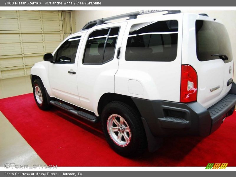 Avalanche White / Steel/Graphite 2008 Nissan Xterra X