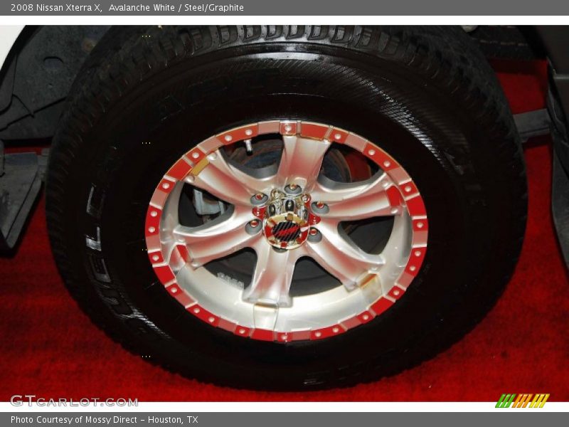 Avalanche White / Steel/Graphite 2008 Nissan Xterra X