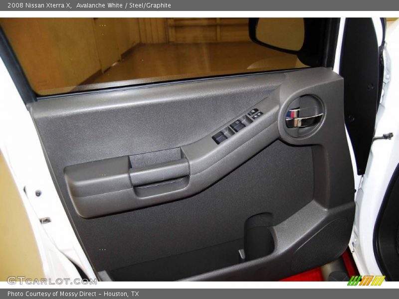 Avalanche White / Steel/Graphite 2008 Nissan Xterra X